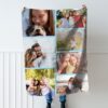 Spersonalizowany koc z kolażem