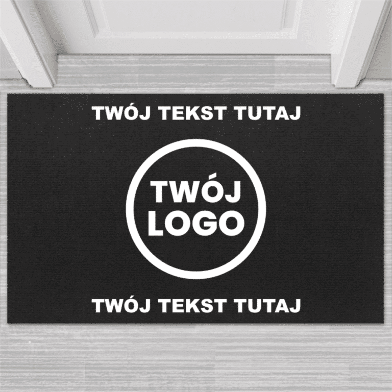 Spersonalizowana wycieraczka z logo