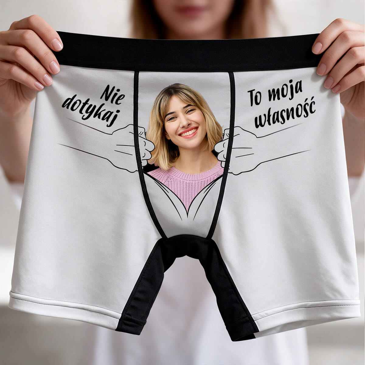Spersonalizowane bokserki z nadrukiem zdjęcia (Najlepszy prezent!)