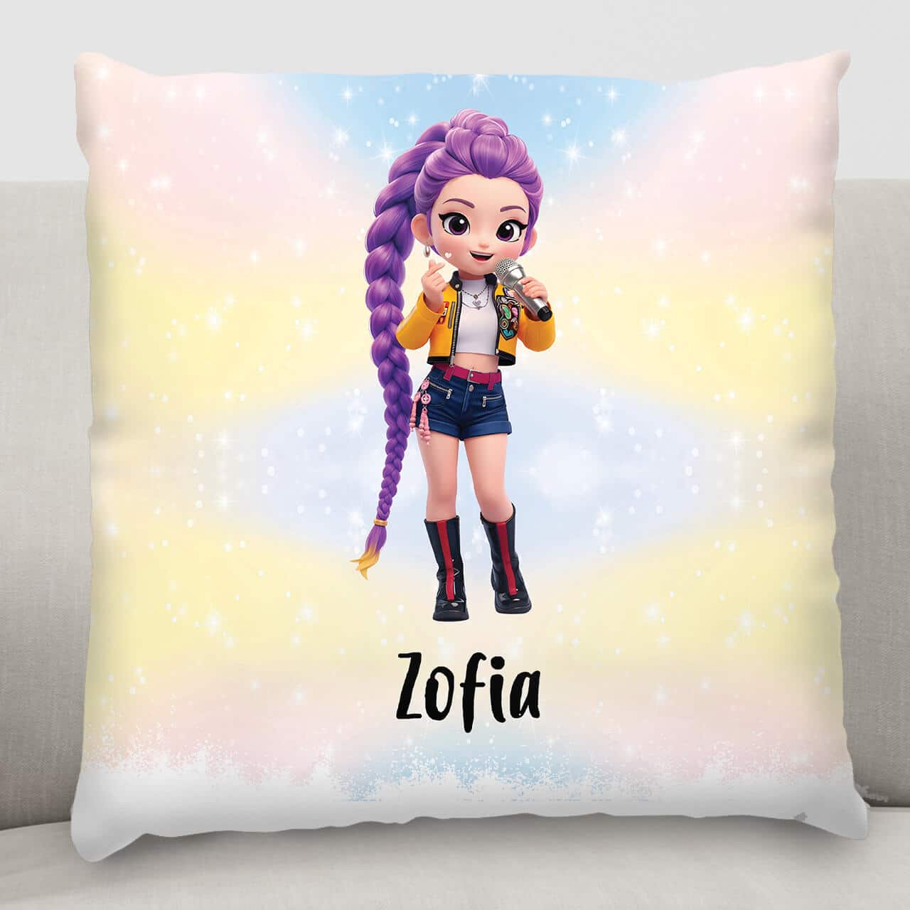 Personalizowana poduszka – Mała gwiazdka