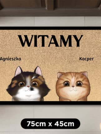 Personalizowana wycieraczka - Witajcie, słudzy