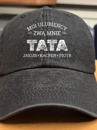 Personalizowana czapka z daszkiem - Tata