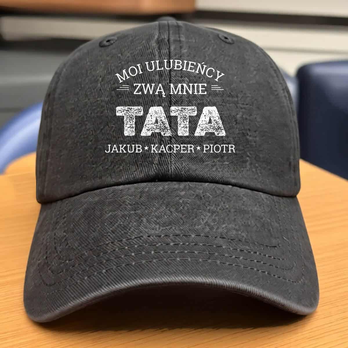 Personalizowana czapka z daszkiem - Tata