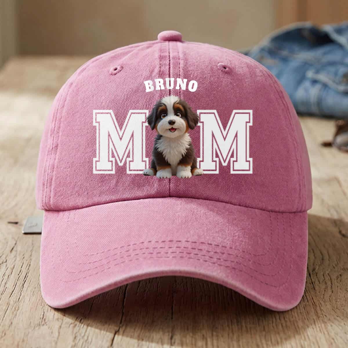 Personalizowana czapka z daszkiem - Dog Mom & Dog Dad