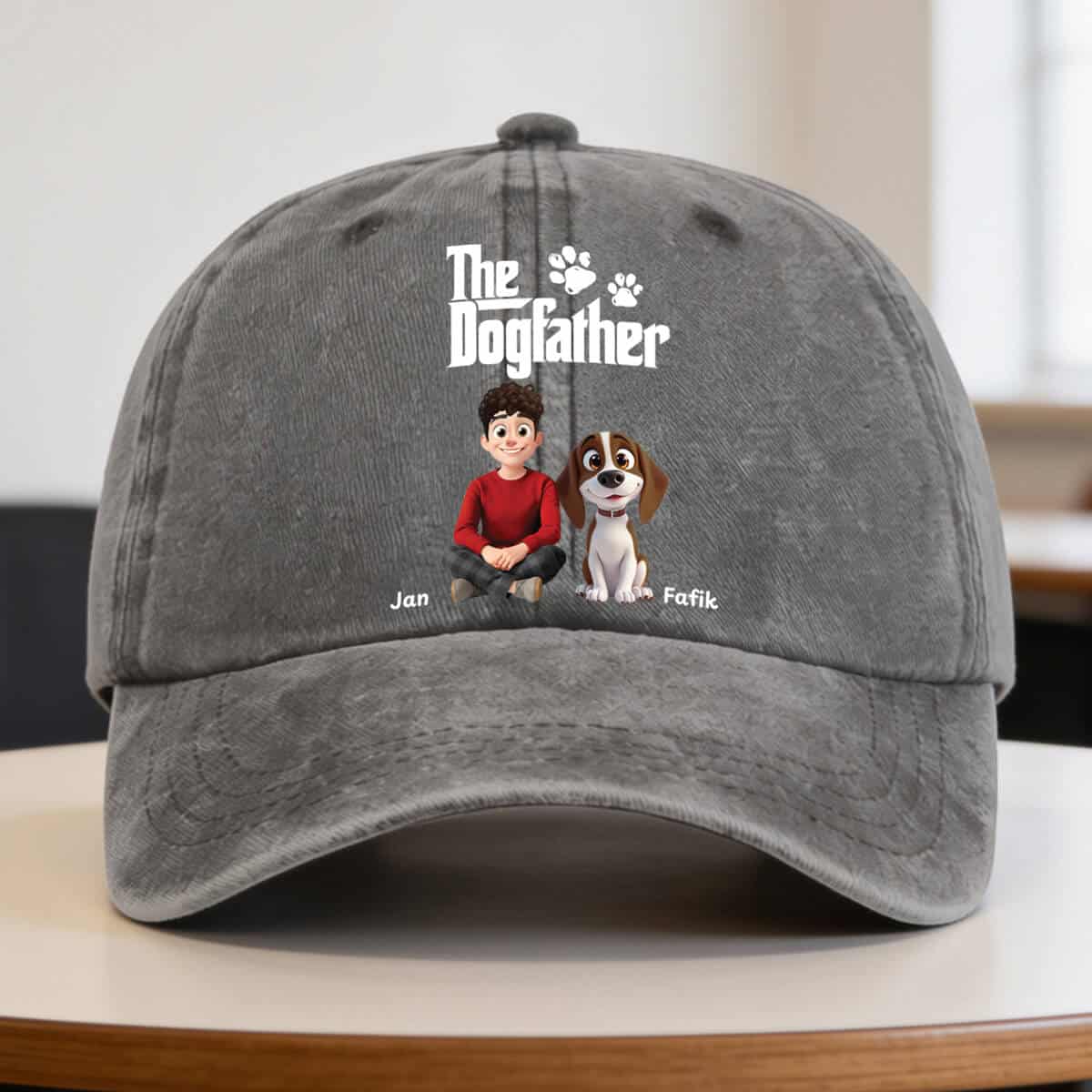 Personalizowana czapka z daszkiem - The Dogfather